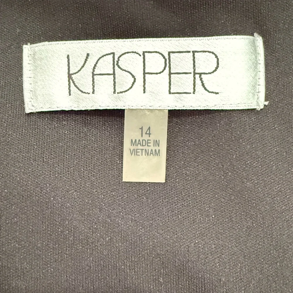 Kasper | Striped Sleeveless Top Size 14 - Picture 4 of 5